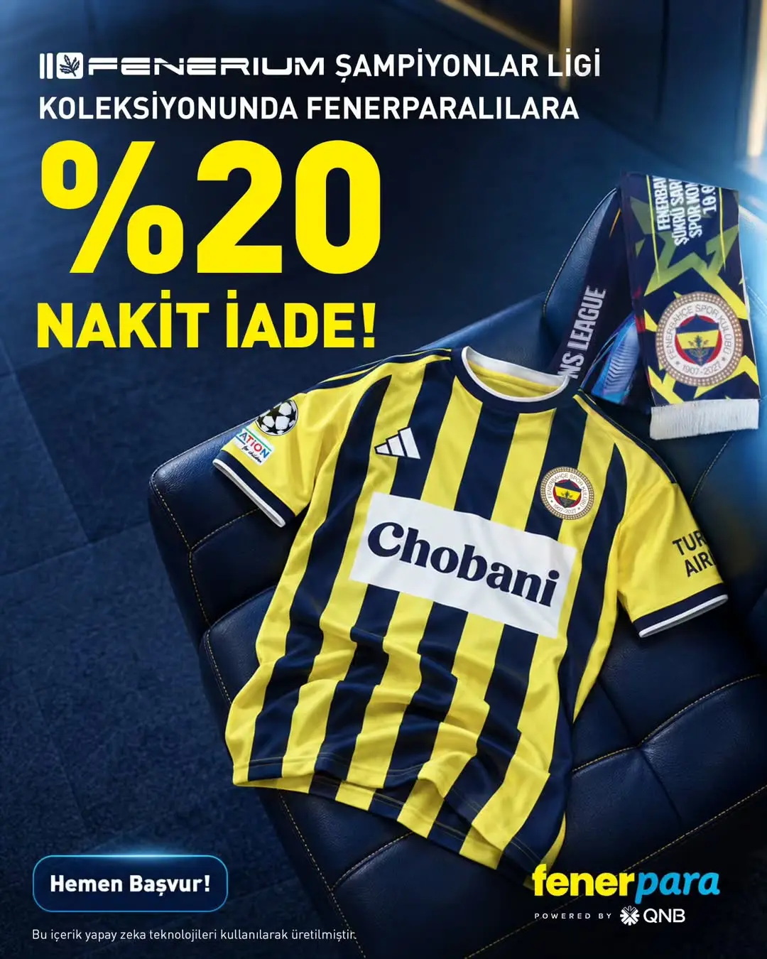 Fenerbahçe'den Fenerium Alışveriş Kampanyası: Devler Sahnesi Şıklığı Fenerpara'da!