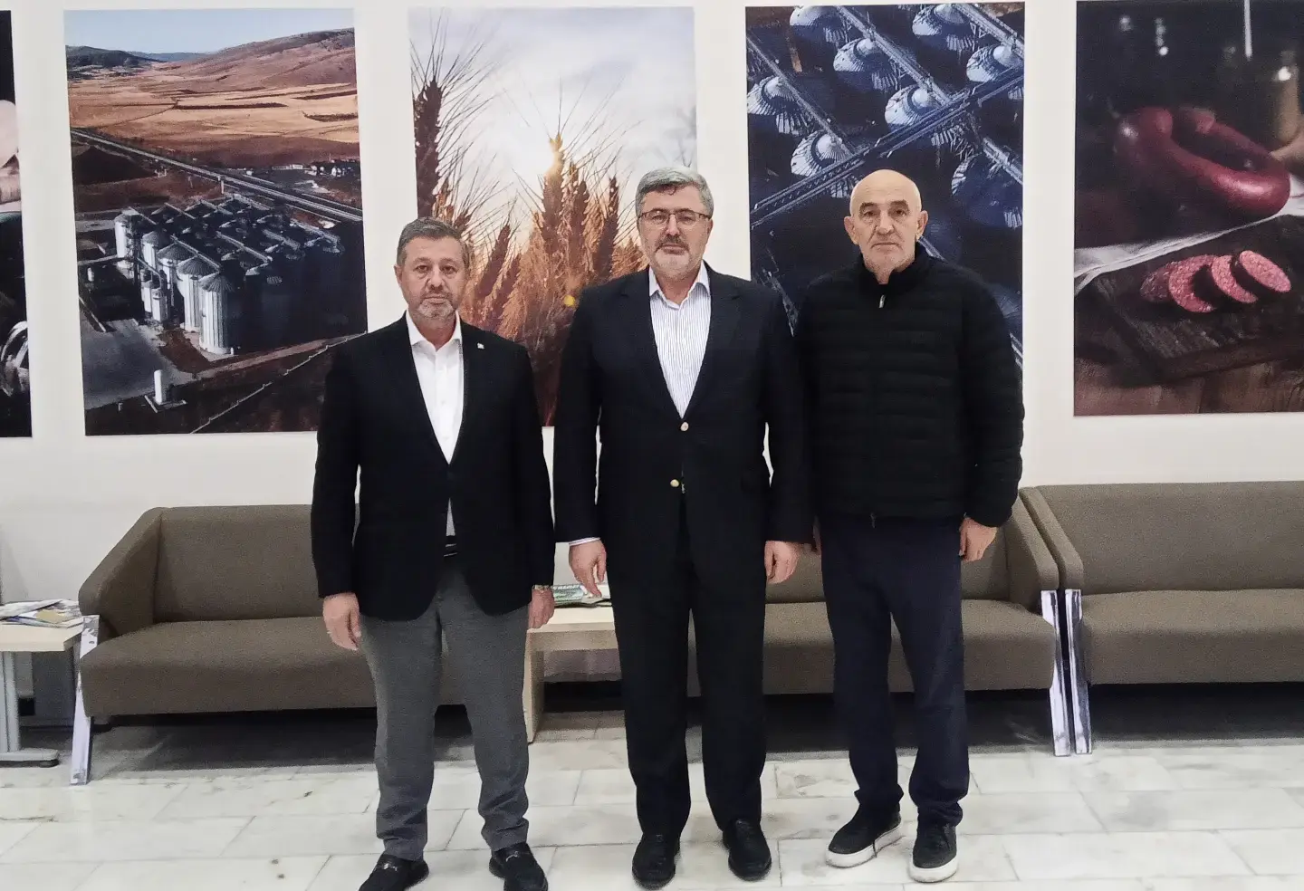 Ali Özkaya'dan Borsa Yönetimine Tebrik Ziyareti