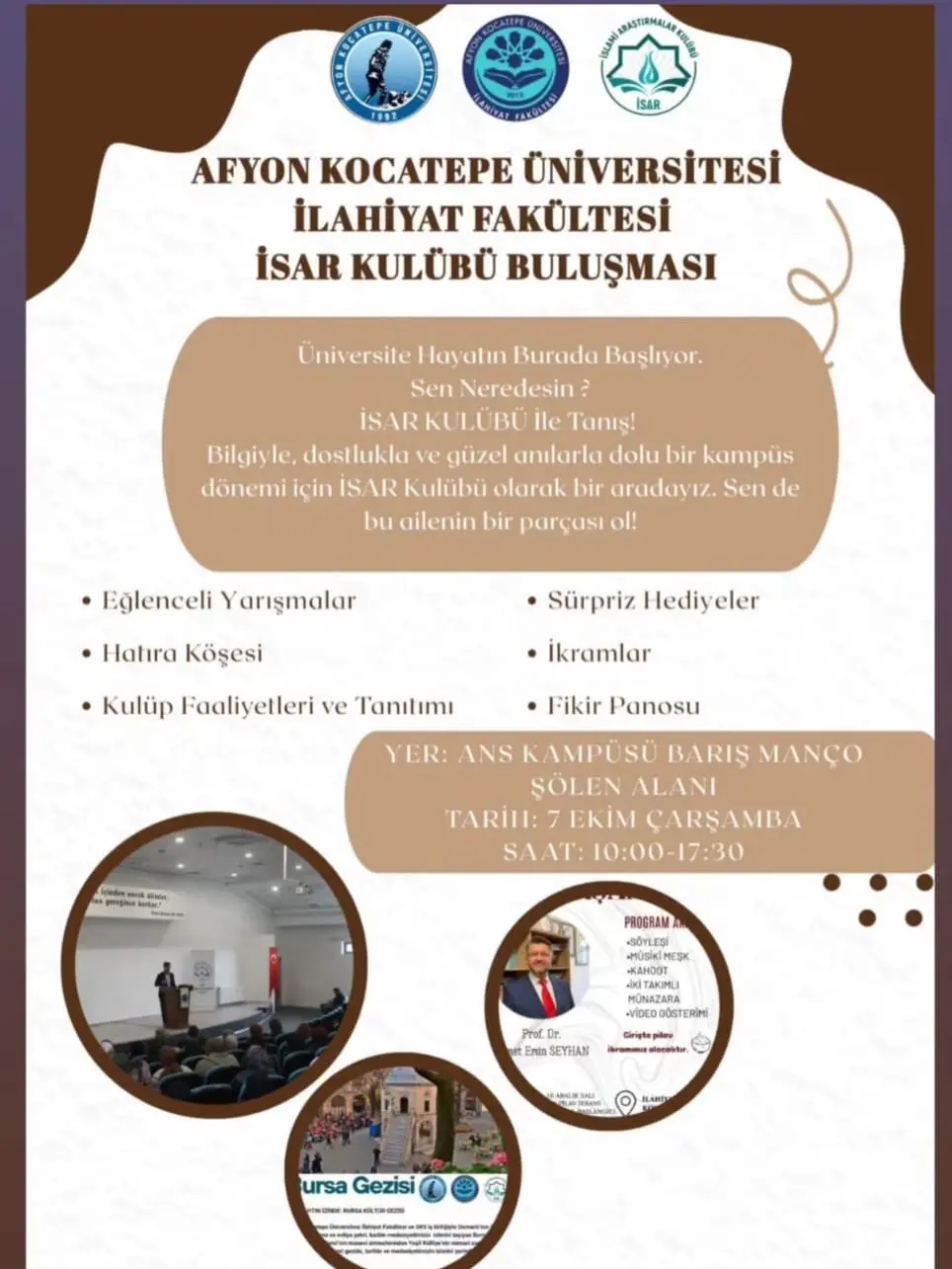 Afyon Kocatepe Üniversitesi'nde Tanışma Günü