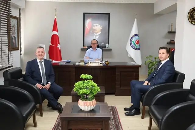 Kaymakamlar Arasında Ziyaret Gerçekleşti