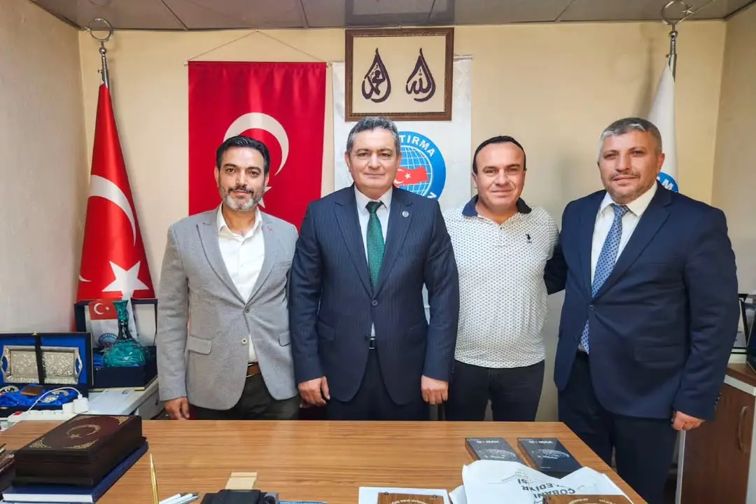 📌 İlçe başkanımız Murat Yeşil ile birlikte Ulaştırma Memur-Sen Afyonkarahisar şube başkanı Tahsin Hanlı...