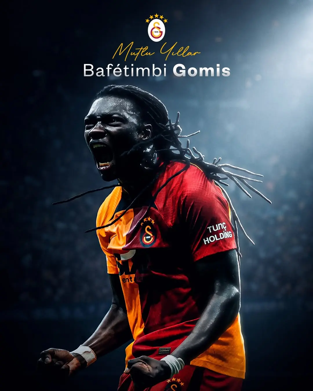 Galatasaray'ın Unutulmaz Oyuncusu Bafétimbi Gomis'in Doğum Günü Kutlaması