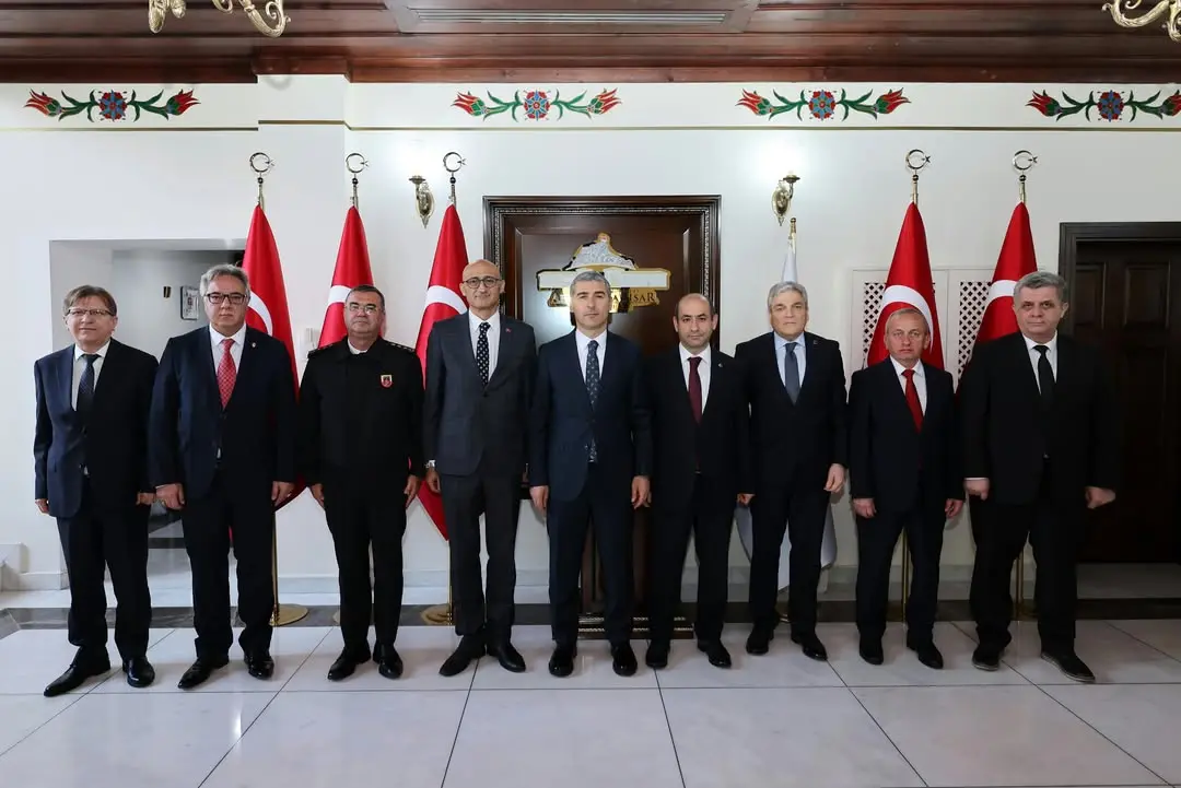 Valimiz Dr. Naci Aktaş'ı Ziyaret Eden Heyet