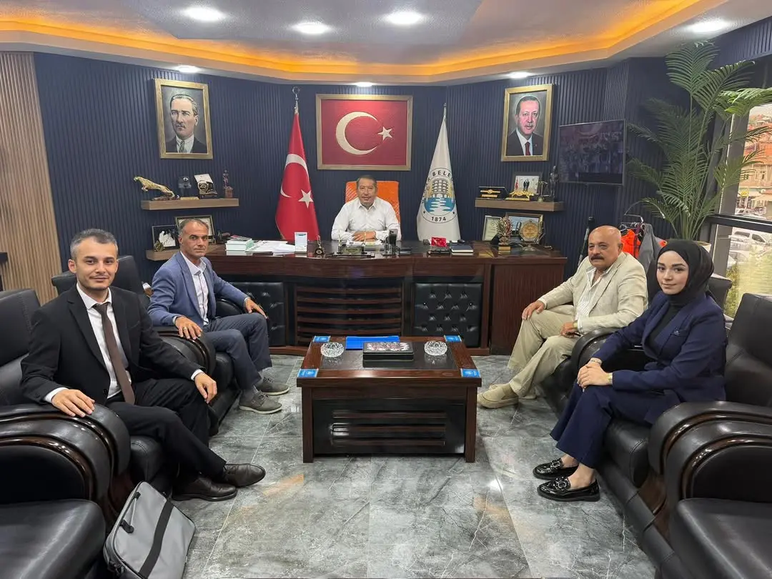 Dinar Belediye Başkanı Veysel Topçu'ya Ziyaret