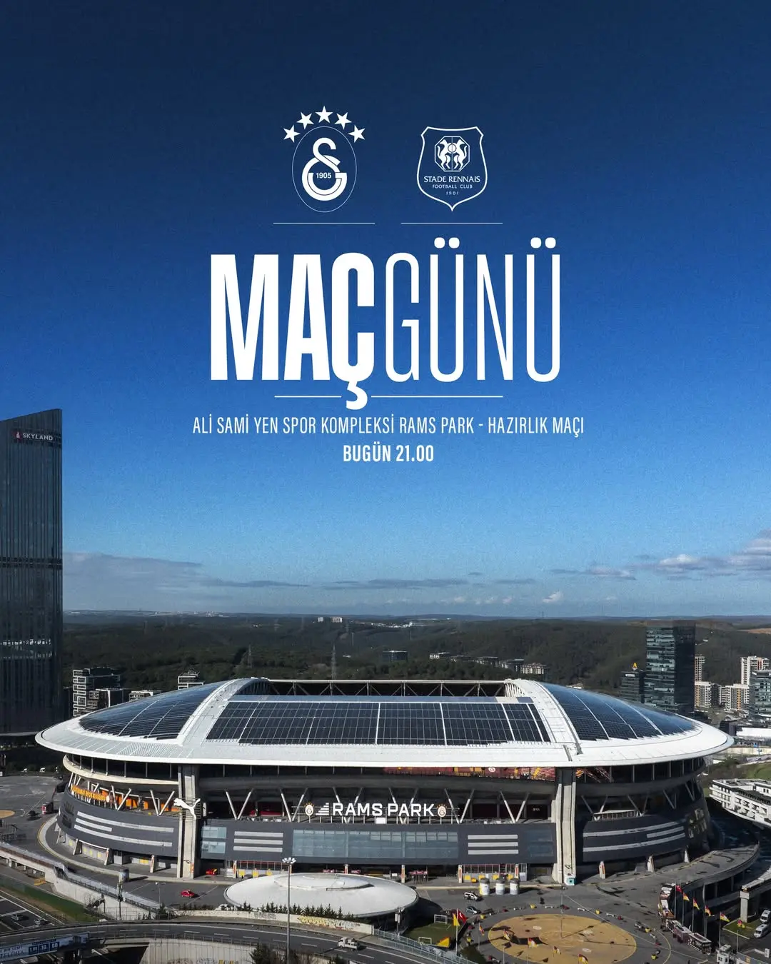 Galatasaray, Stade Renais FC ile Hazırlık Maçı Yapacak!