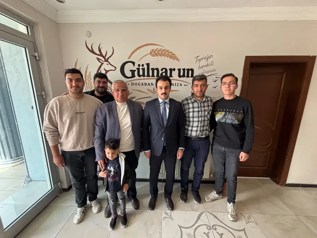Ahmetpaşa Kaymakamı Osman Geyik'e Ziyarette Bulundu