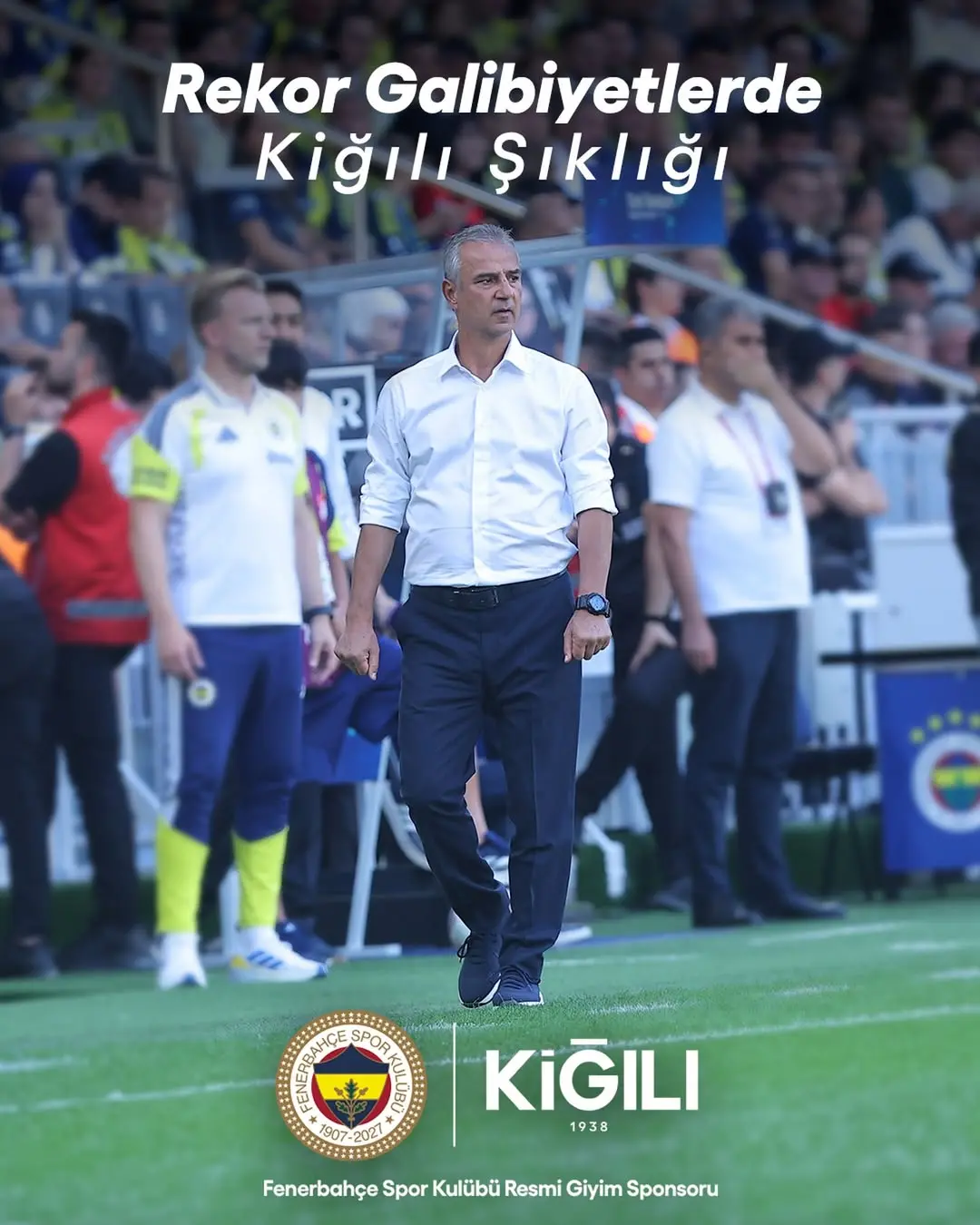 Fenerbahçe'den Rekor Galibiyetlerde Kiğılı Şıklığı 💛💙 Açıklaması