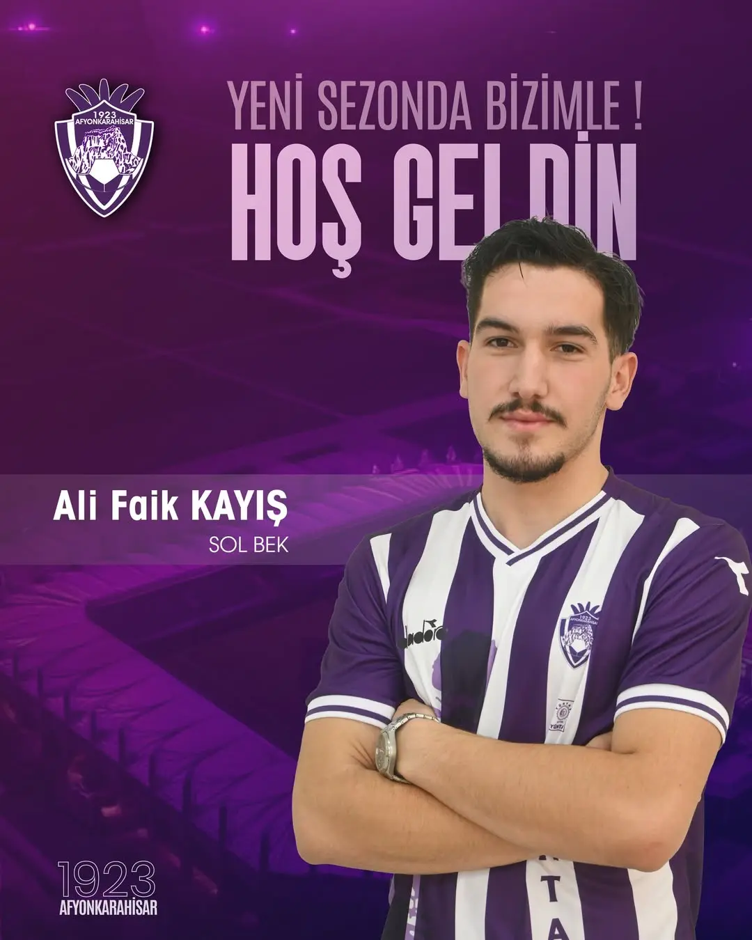 1923 Afyonkarahisar Spor Kulübü'nden Transfer Açıklaması: Ali Faik Kayış!