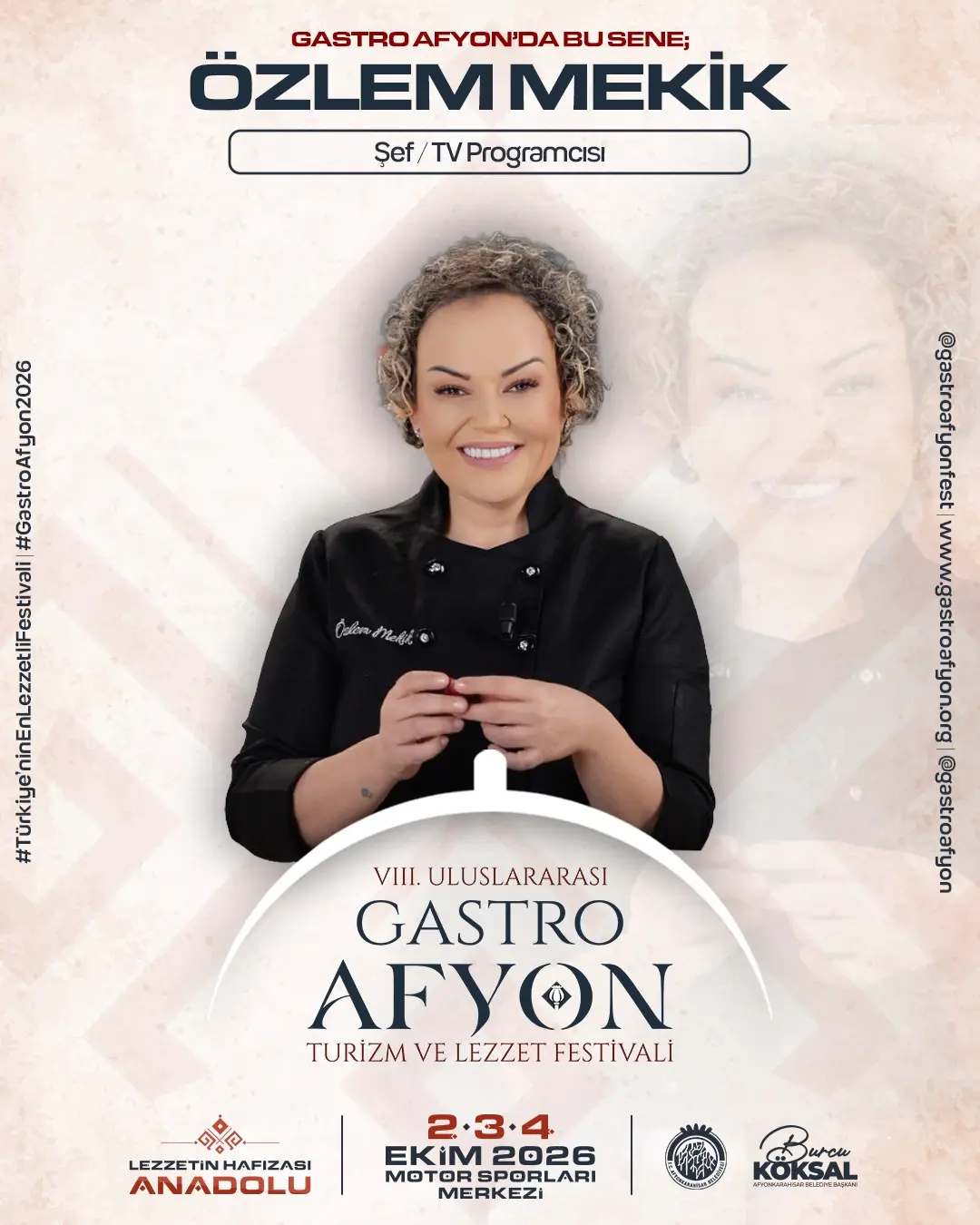 🇹🇷 🍴✨ Gastro Afyon Festivalinde Bu Sene; Şef Özlem Mekik Bizimle! 🎤...
