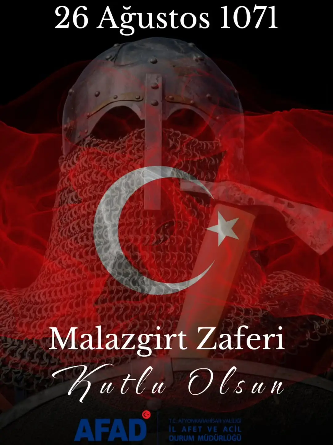 26 Ağustos Malazgirt Zaferi Kutlu Olsun!