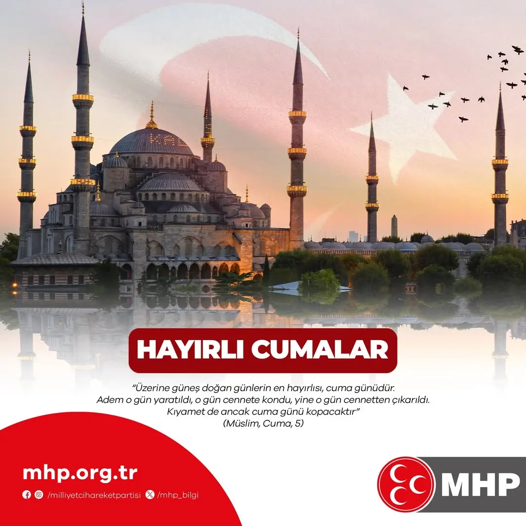 Mhp Afyonkarahisar Milletvekili Mehmet Taytak'tan Hayırlı Cumalar Mesajı