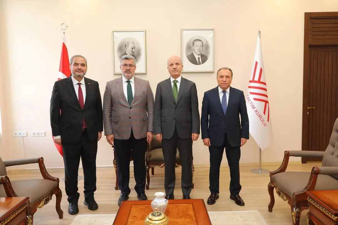 YÖK Başkanı Prof. Dr. Erol Özvar'ı Ziyaret Edildi