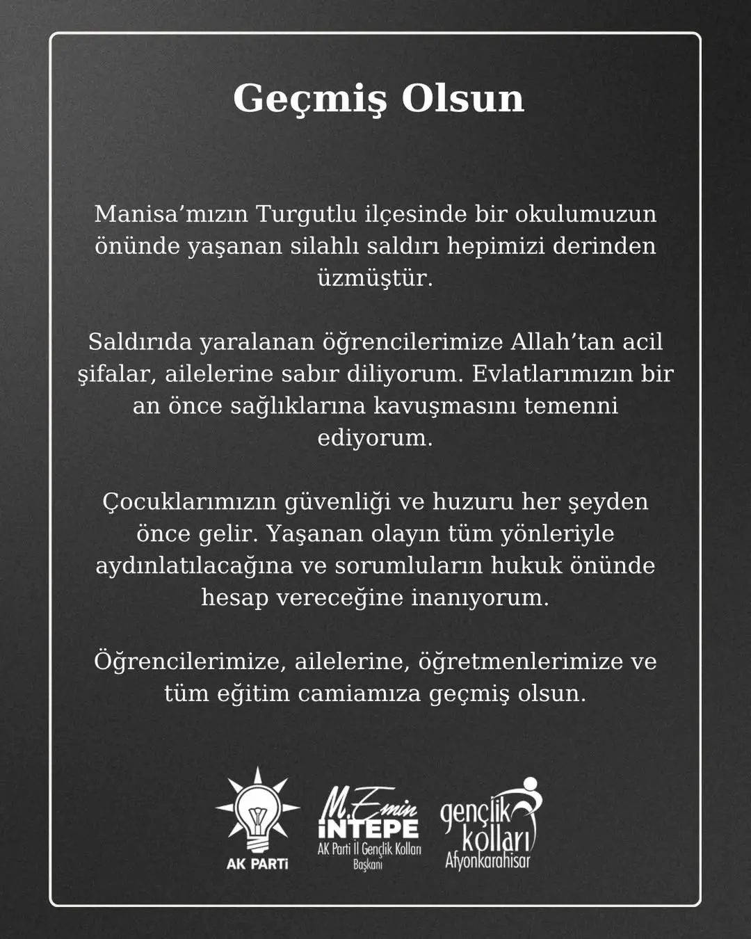 Manisa Turgutlu İlçesinde Okul Önünde Silahlı Saldırı: Yaralılar Var!