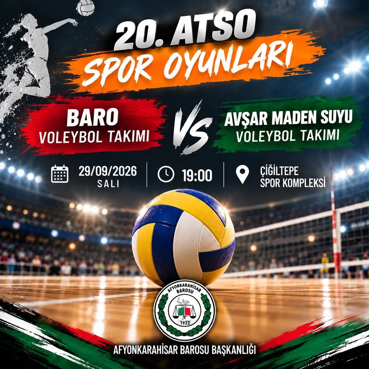 Baro Voleybol Takımı Maç Yapacak