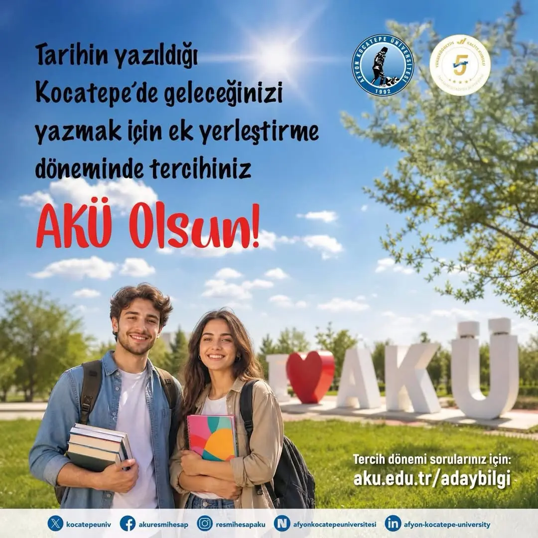 📢2026-YKS Ek Yerleştirme tercihlerinde son gün!...
