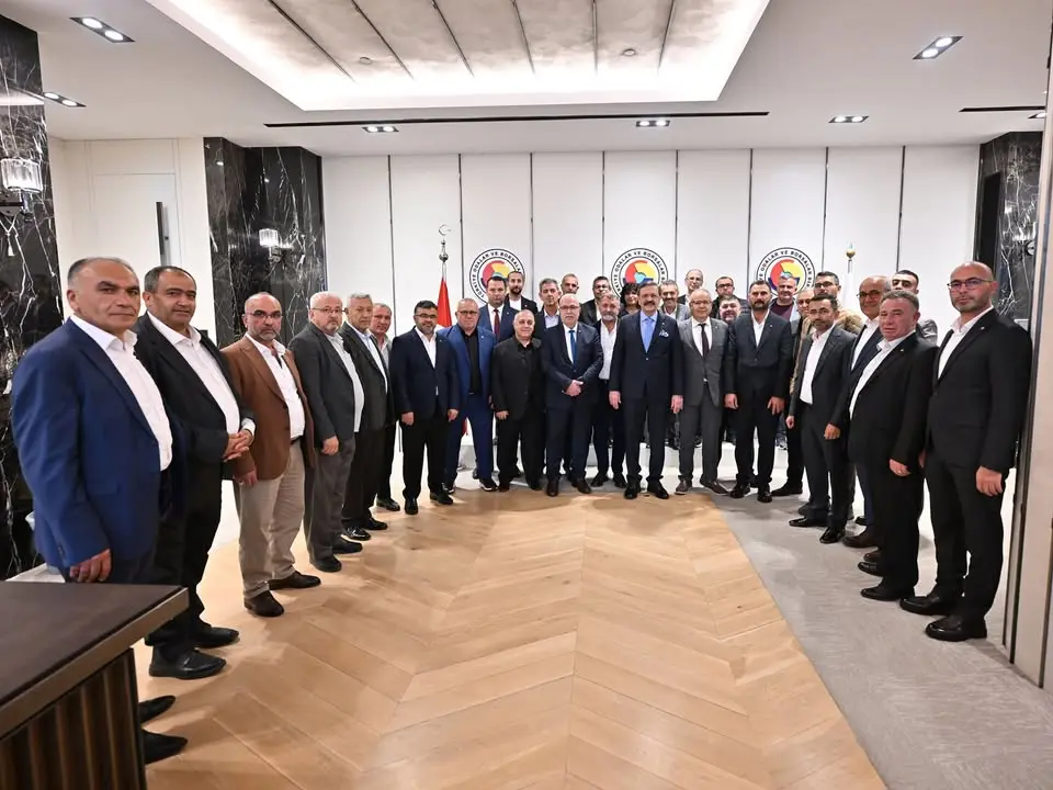 Aksaray Ticaret Borsası'nda Yönetim Kurulu Başkanı Hamit Özkök Yeniden Seçildi