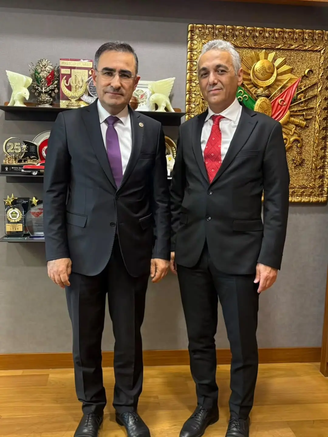 Ak Parti Milletvekili Hasan Arslan: Gazi Meclisimizde HEKİMSEN Genel Başkanı Uzman Dr. Adil Kurban’ı Ağırladı