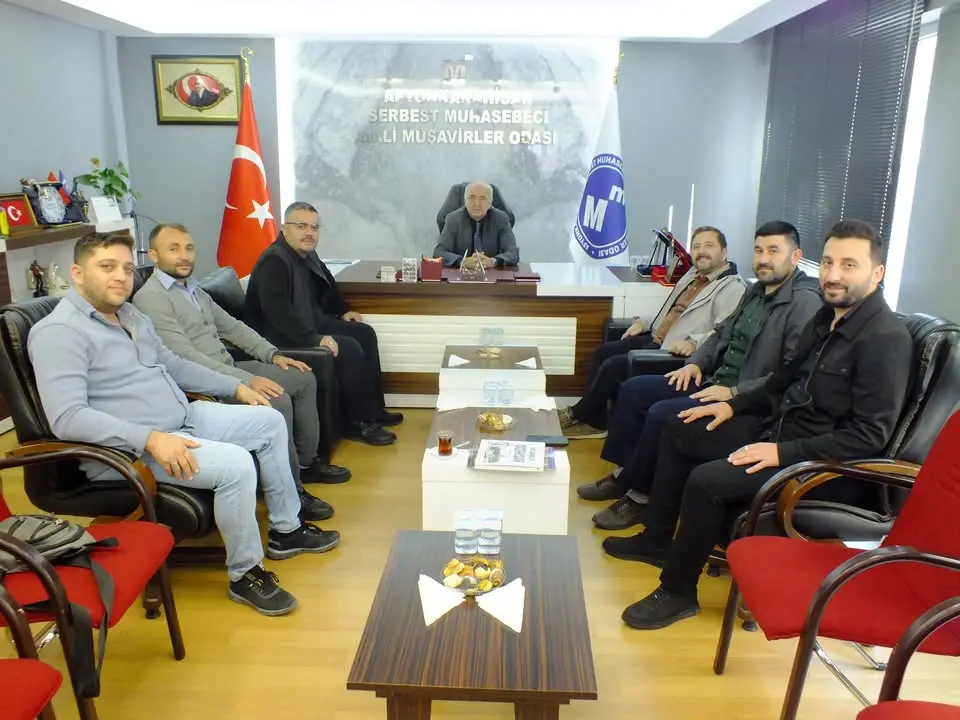 Afyonkarahisar Mali Müşavirler Odası'ndan Erdal Sayar'a Taziye Ziyareti
