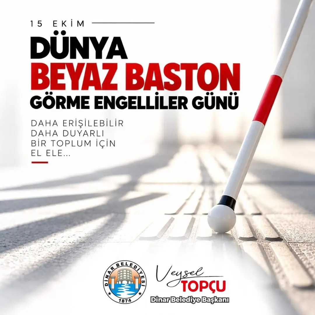 Dünya Beyaz Baston Günü Kutlandı