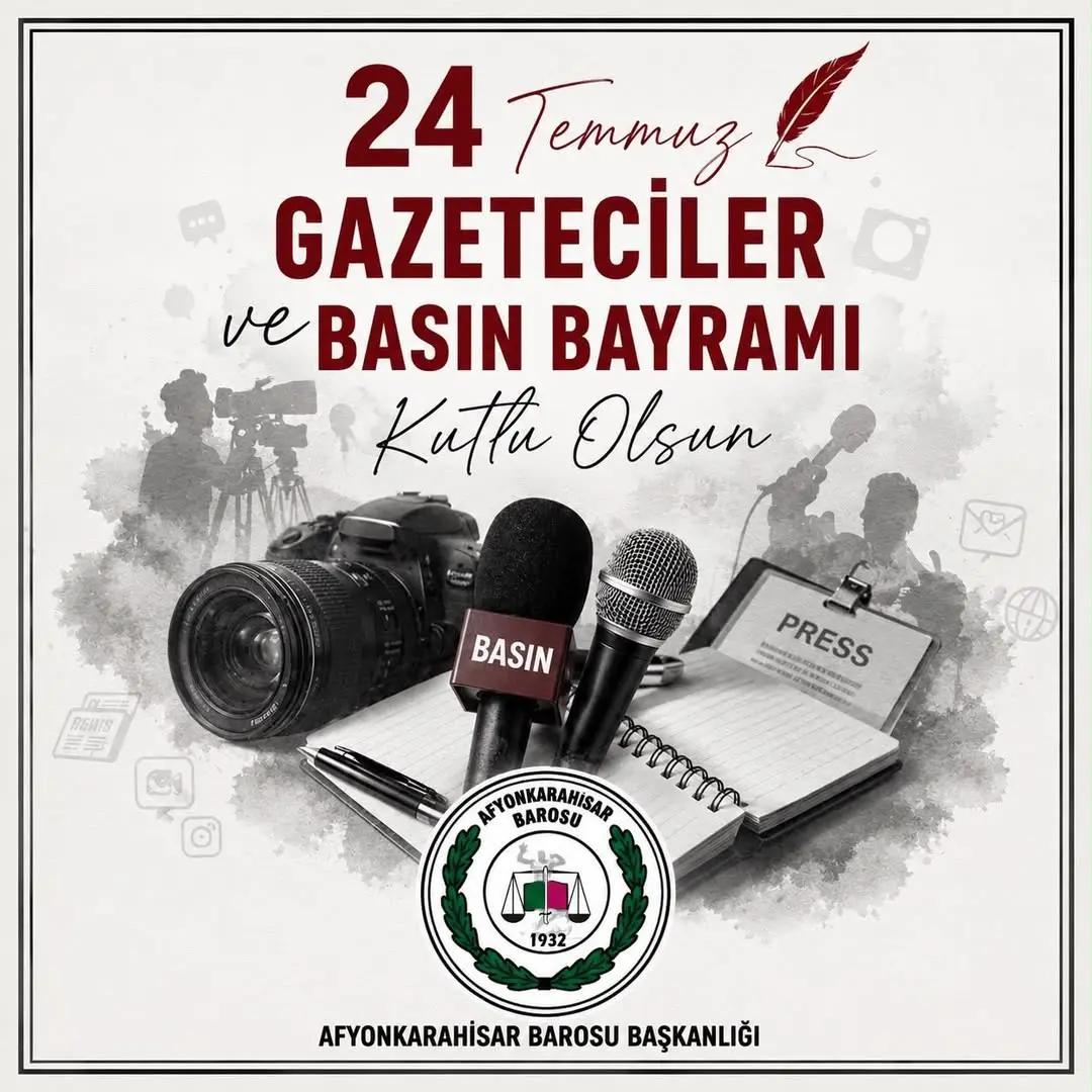 24 Temmuz Gazeteciler ve Basın Bayramı Kutlaması
