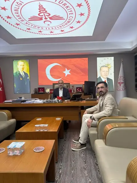 Gazlıgöl Belediyesi'nden Kaymakam Ziyareti
