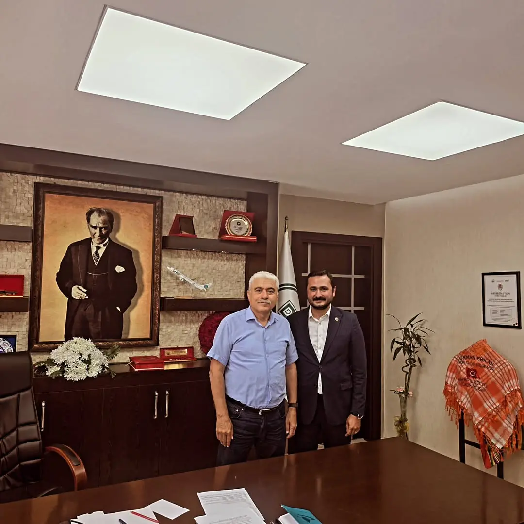 YeşilÇiftlik Belediye Başkanı Devrim Ölmez'den DSI 18. Bölge Müdürü Osman Erkan Ziyareti