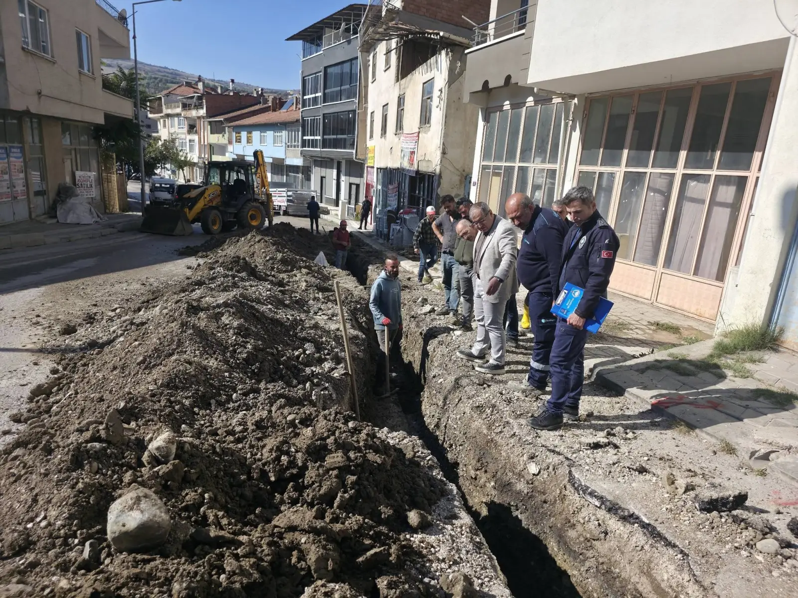 Bayat'ta Altyapı Çalışmaları Devam Ediyor