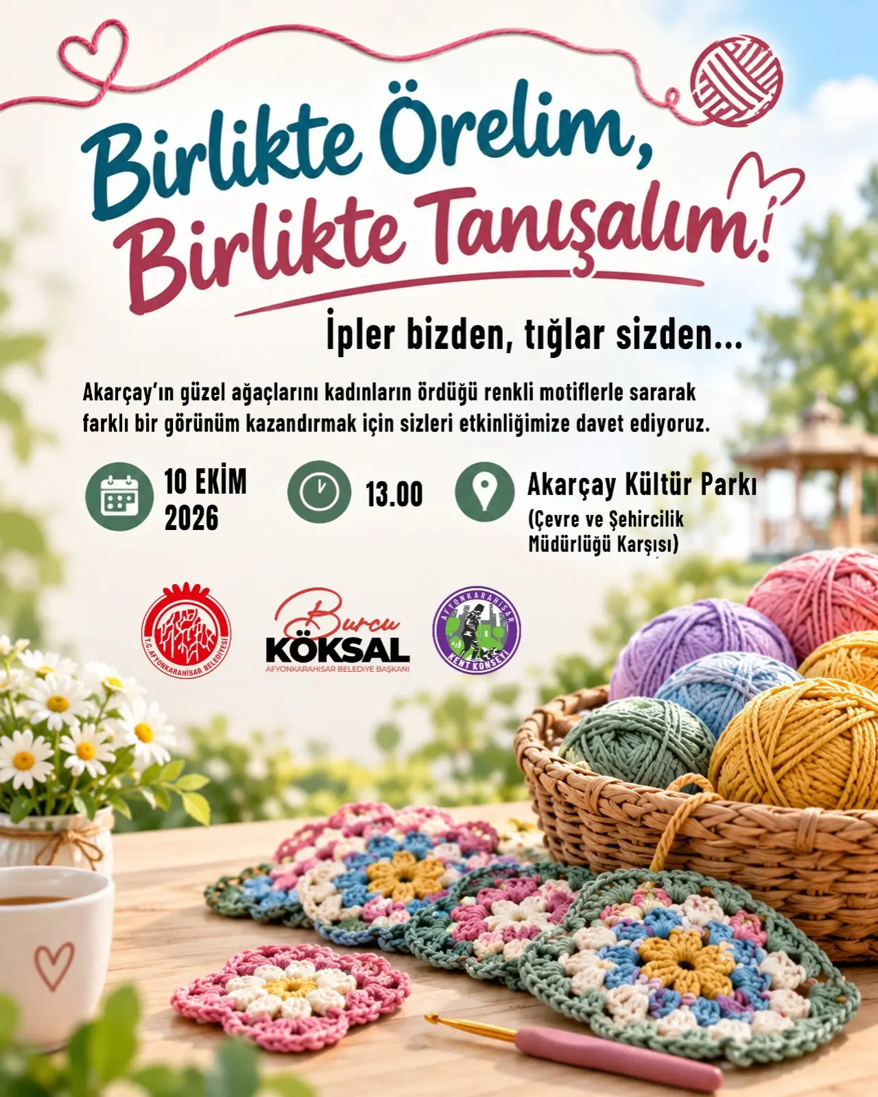 Rengârenk Kompozisyon İçin Bir Araya Gelin