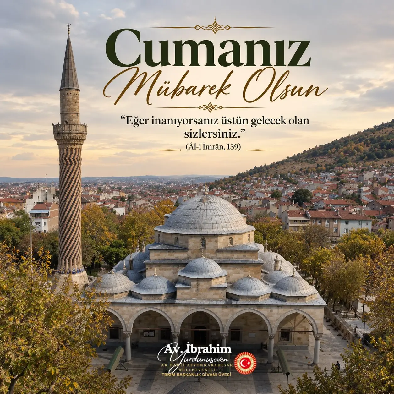 İbrahim Yurdunuseven'den Cuma Mesajı