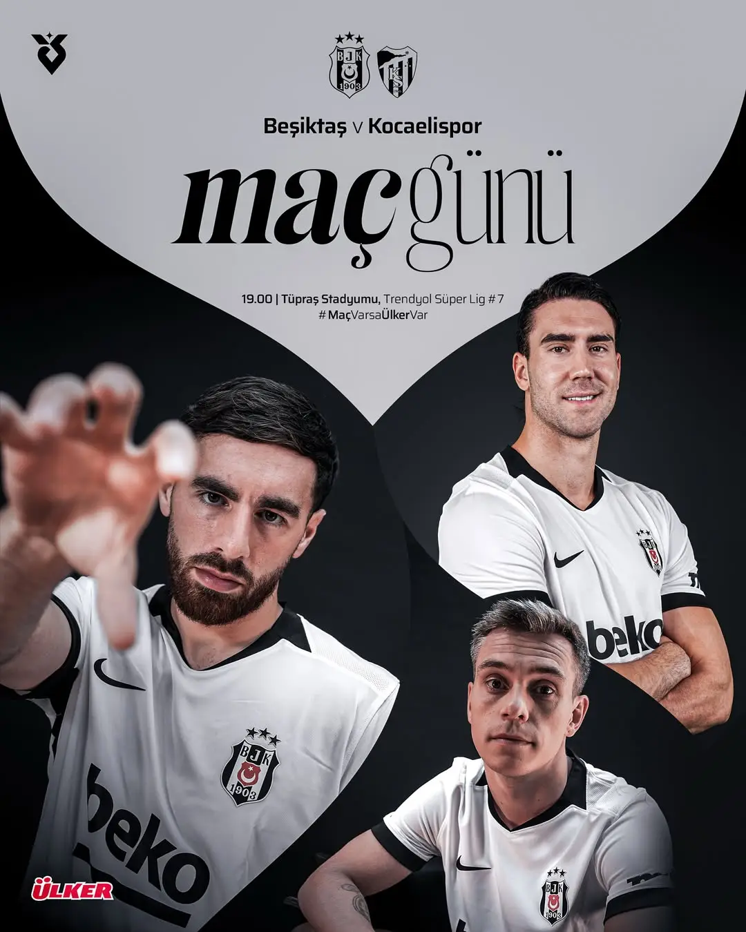 Beşiktaş'ın Bugünkü Maçı: Kocaelispor ile Karşılaşacak