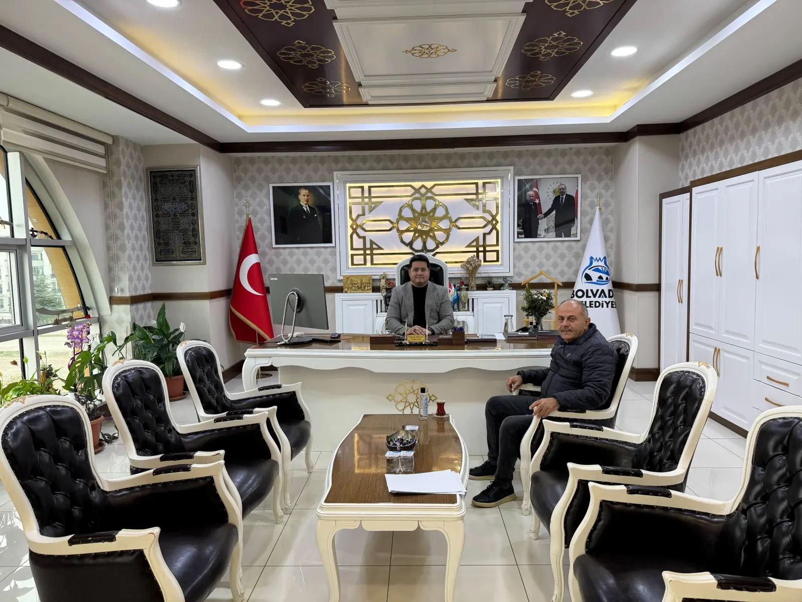 Başkan Ayanacı'ya Ziyaret Gerçekleşti