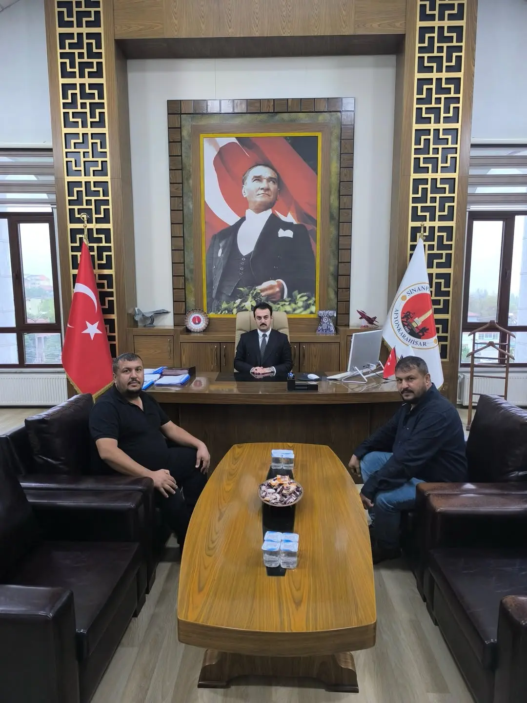 Afyonkarahisar SinanPaşa Kaymakamlığı'na Ziyaret