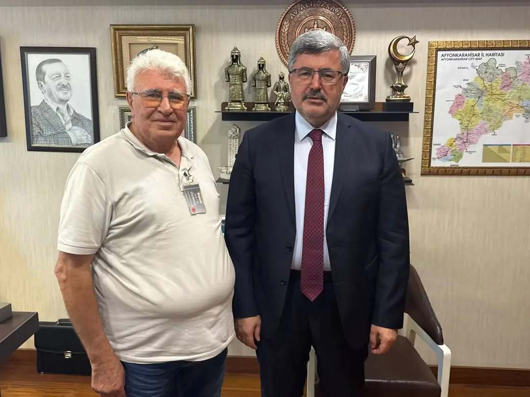AK Parti Gaziemir Belediye Meclis Üyesi Rüştü Menekşe'yi Ağırladı