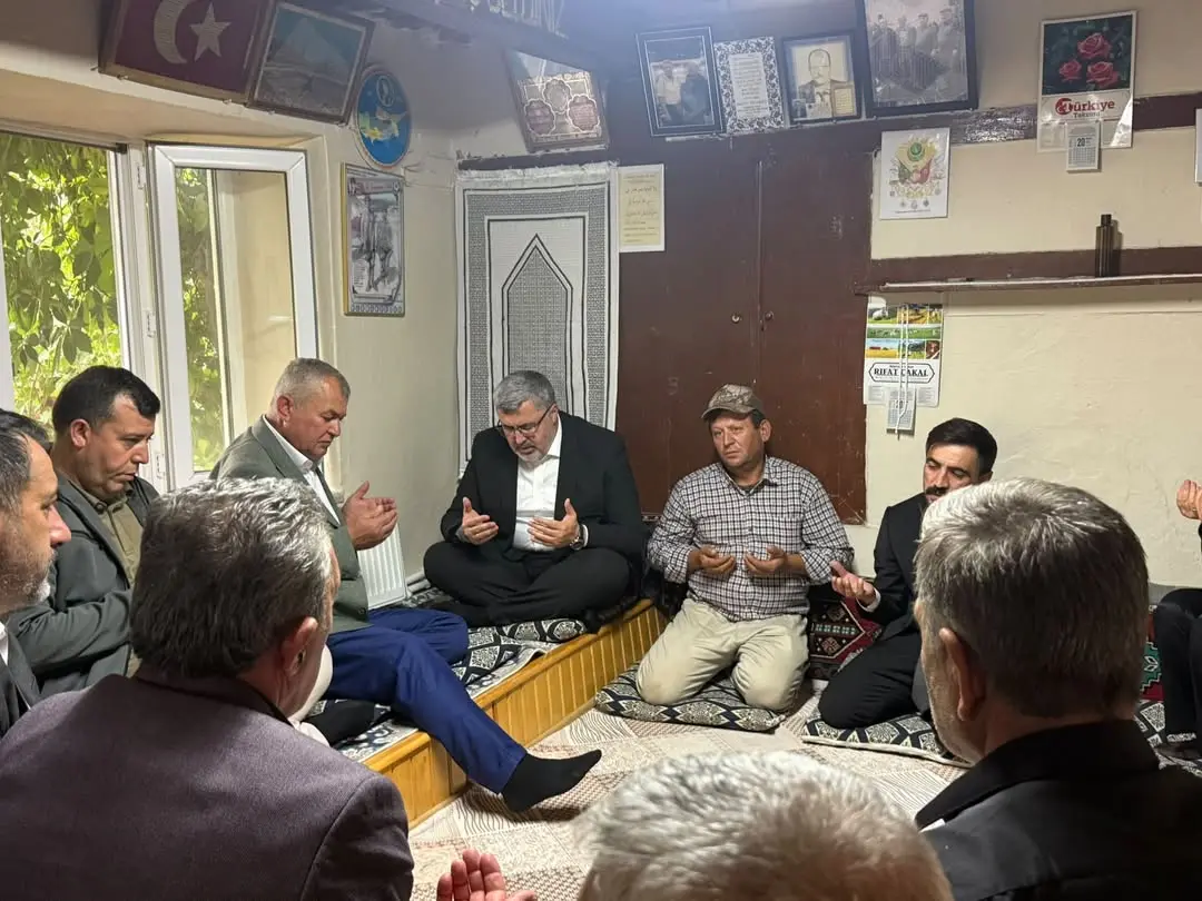 Ak Parti Afyonkarahisar Milletvekili Ali Özkaya'dan Taziye Ziyareti