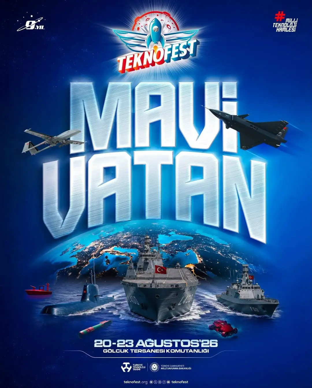 Milli Teknoloji Hamlesi’nin Gücü TEKNOFEST Mavi Vatan Etkinliğinde! 🇹🇷🌊