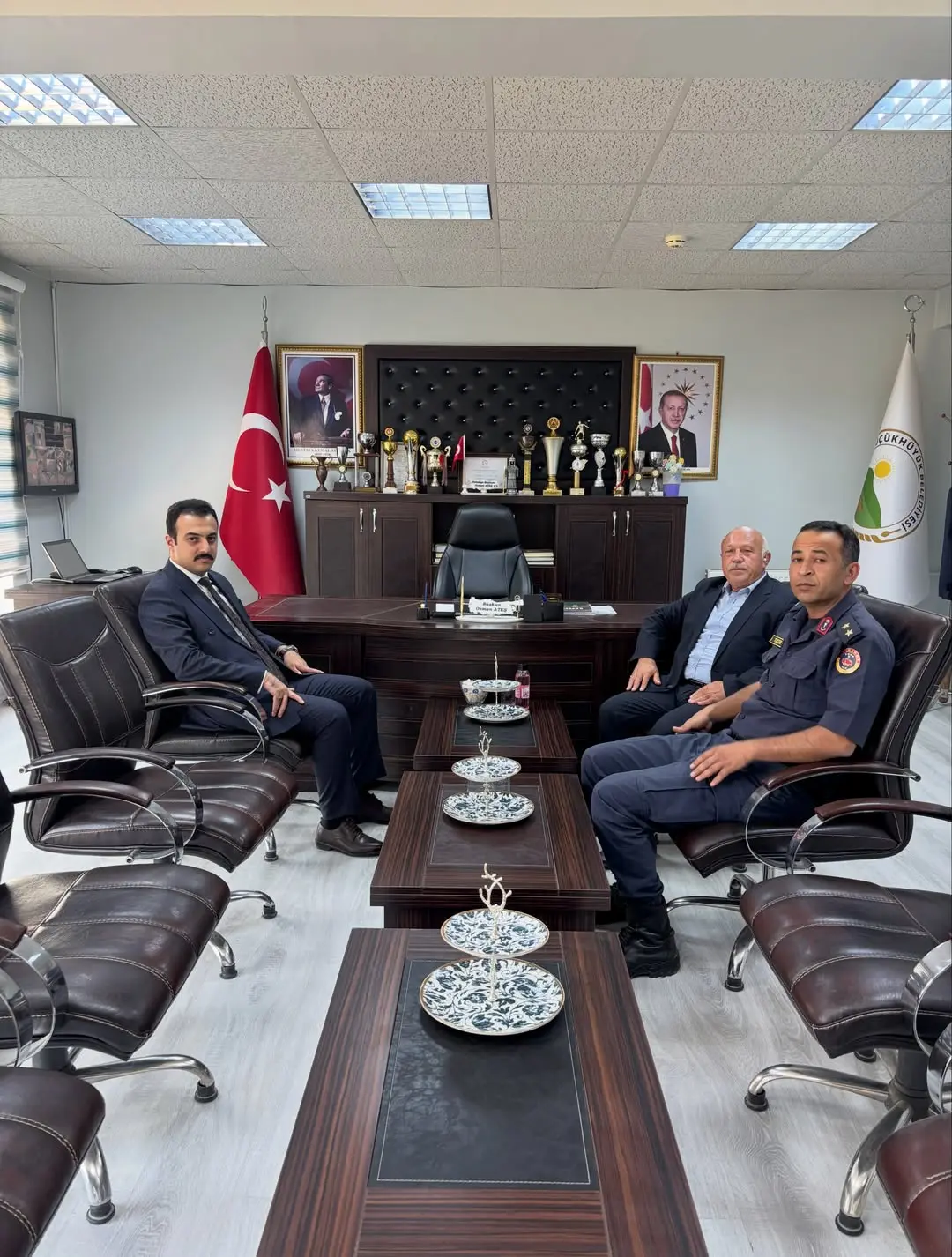Afyonkarahisar SinanPaşa Kaymakamlığı'ndan Önemli Ziyaret