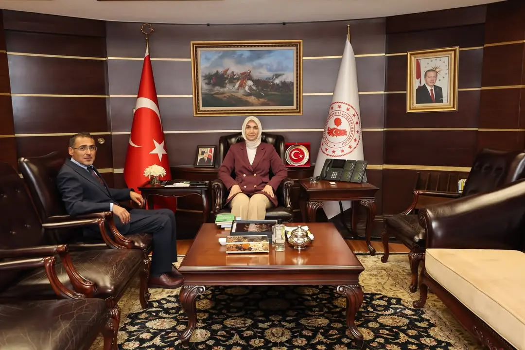 Abdurrahim Karakoç'un Oğlu Prof. Dr. Enderhan Karakoç, İçişleri Bakanlığı'nda Ziyaret Gerçekleştirdi