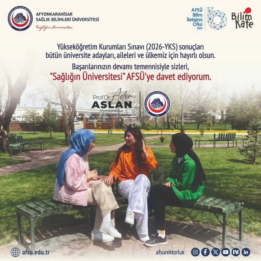 Afyonkarahisar Sa?l?k Bilimleri Üniversitesi AFSÜ'nün Yapt??? Payla??m