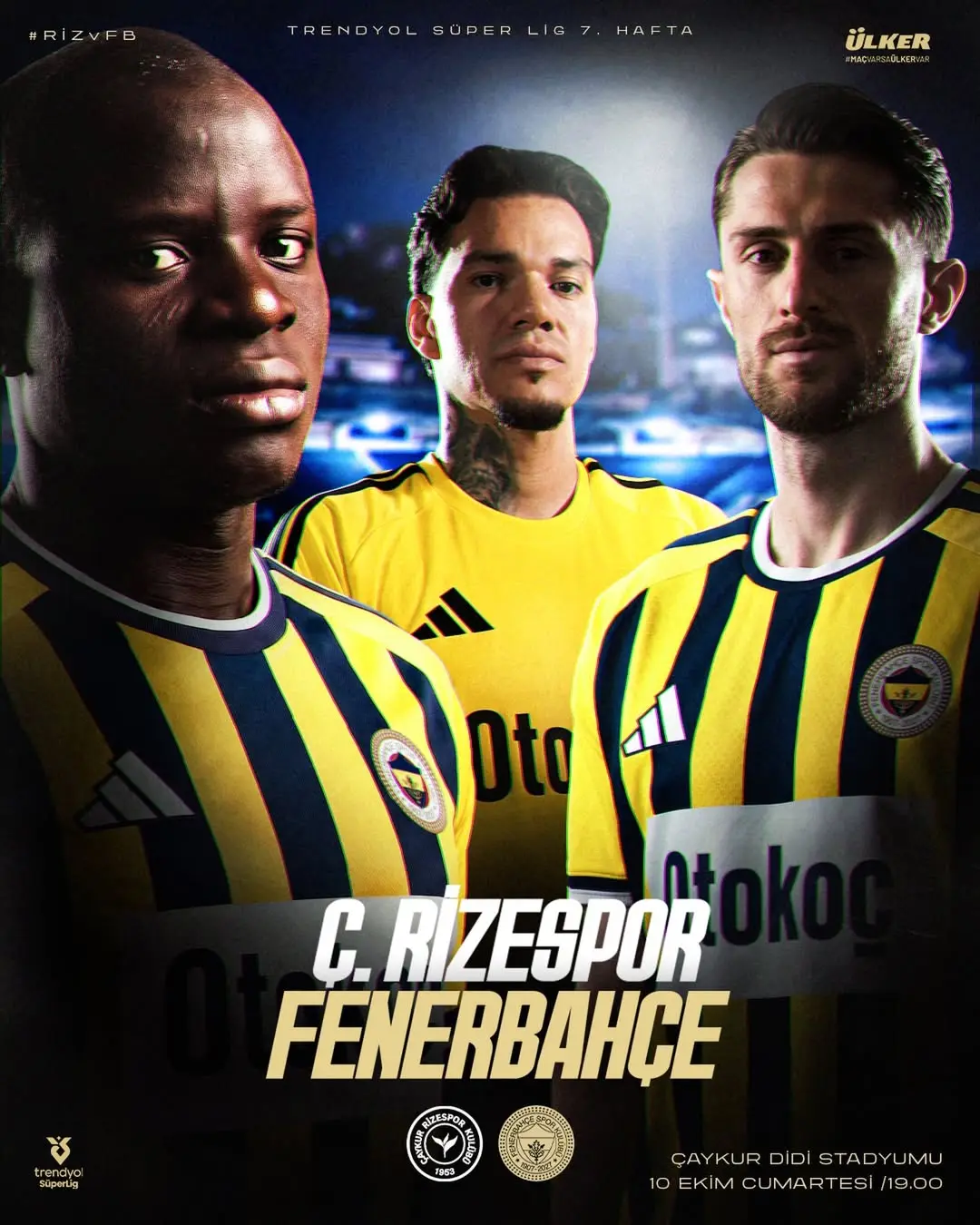 Fenerbahçe, Çaykur Rizespor ile Karşılaşacak!