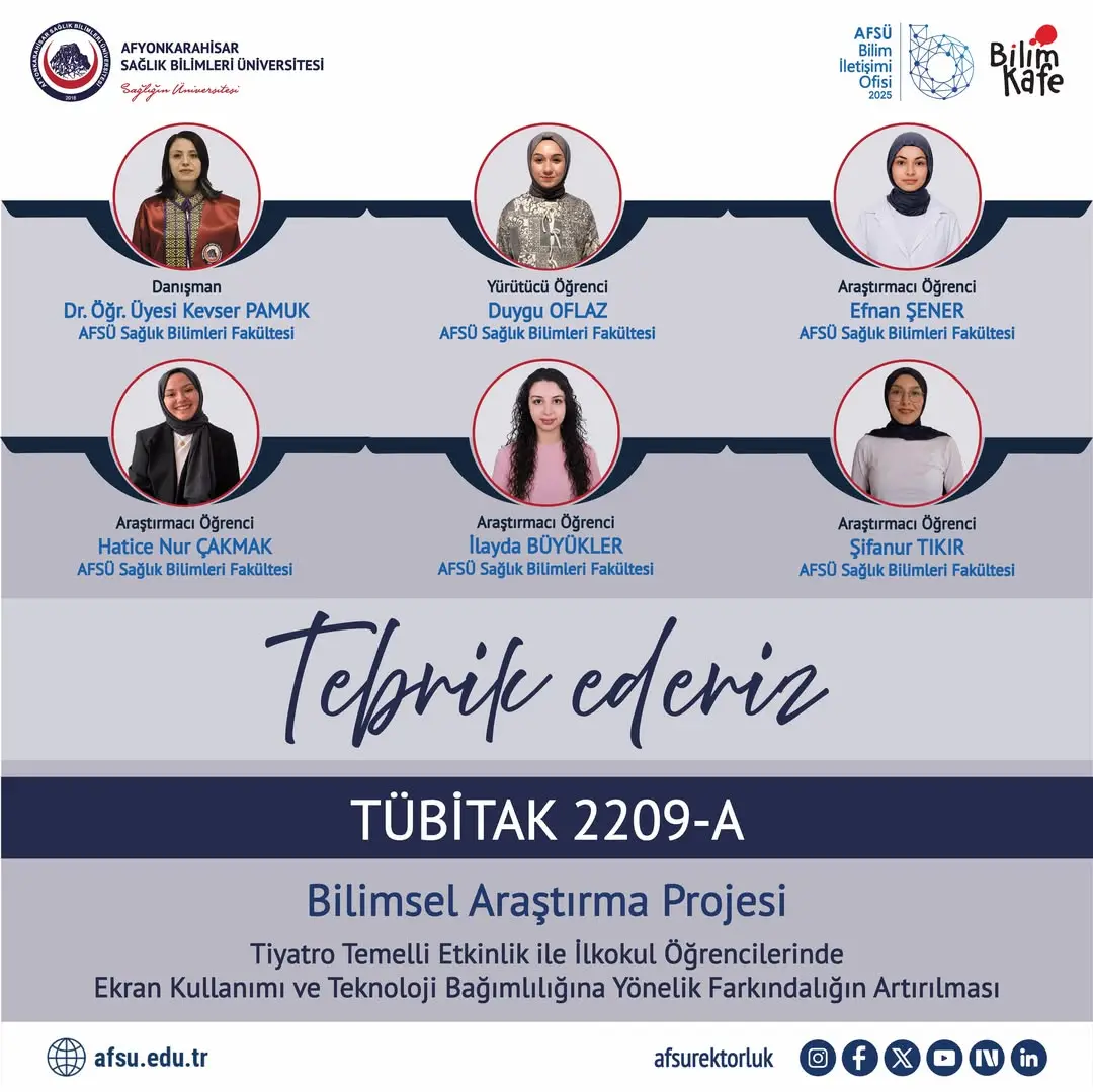 TÜBİTAK Destekli Proje: Ekran Kullanımı ve Teknoloji Bağımlılığına Karşı Tiyatro Etkinliği