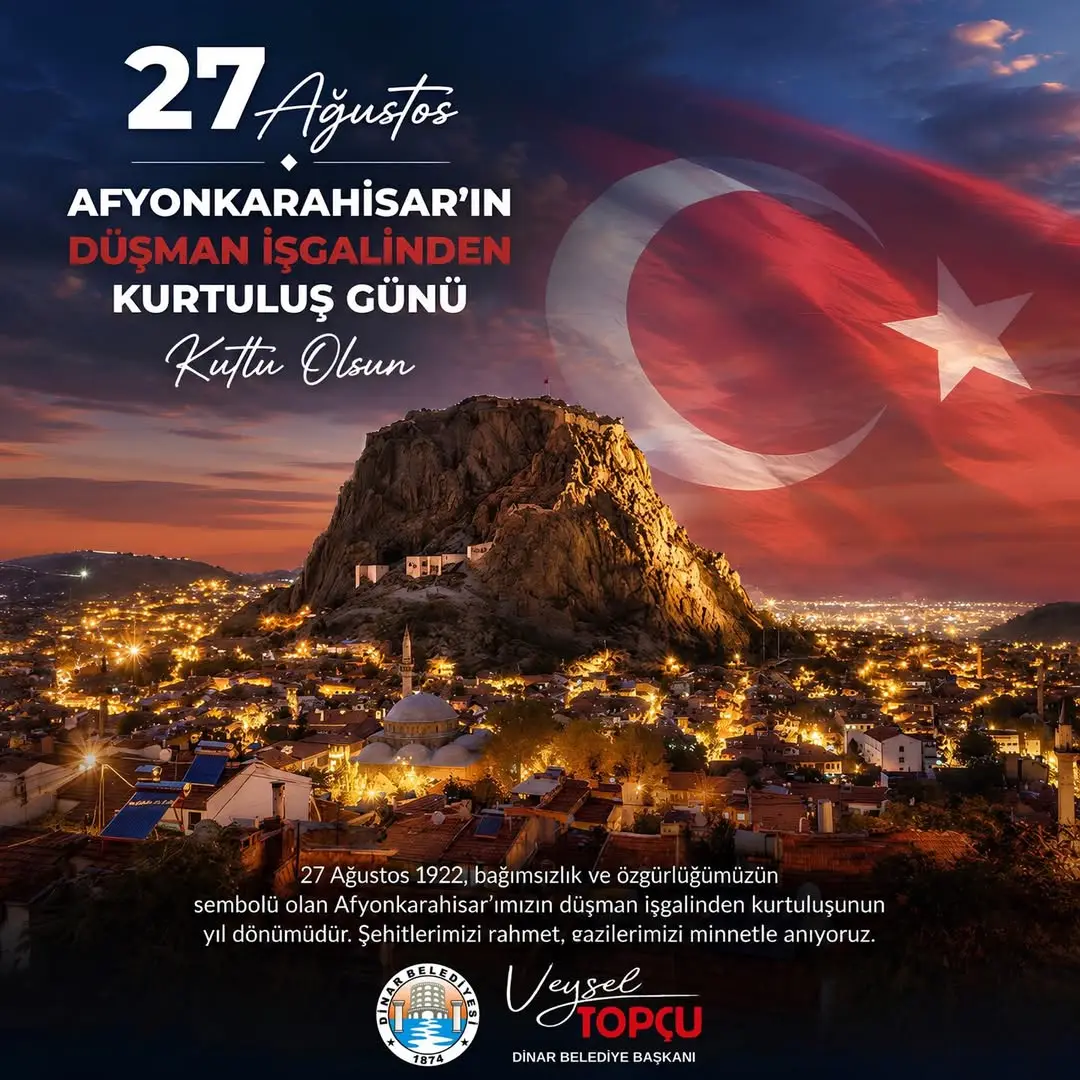 Afyonkarahisar'ın Düşman İşgalinden Kurtuluşunun Yıl Dönümü Kutlamaları