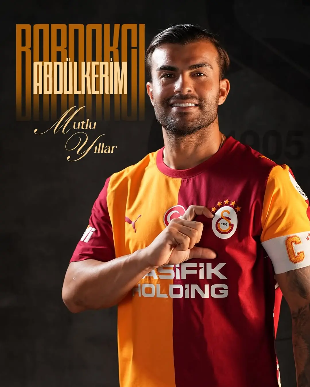 Galatasaray'ın Kaptanı Abdülkerim Bardakcı'nın Doğum Günü Kutlu Olsun!