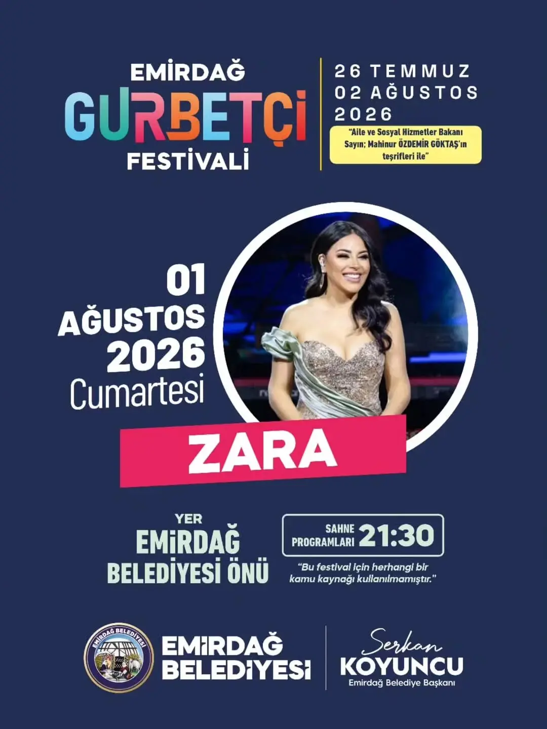 Emirdağ'da Zara İle Devam Eden Festival Coşkusu