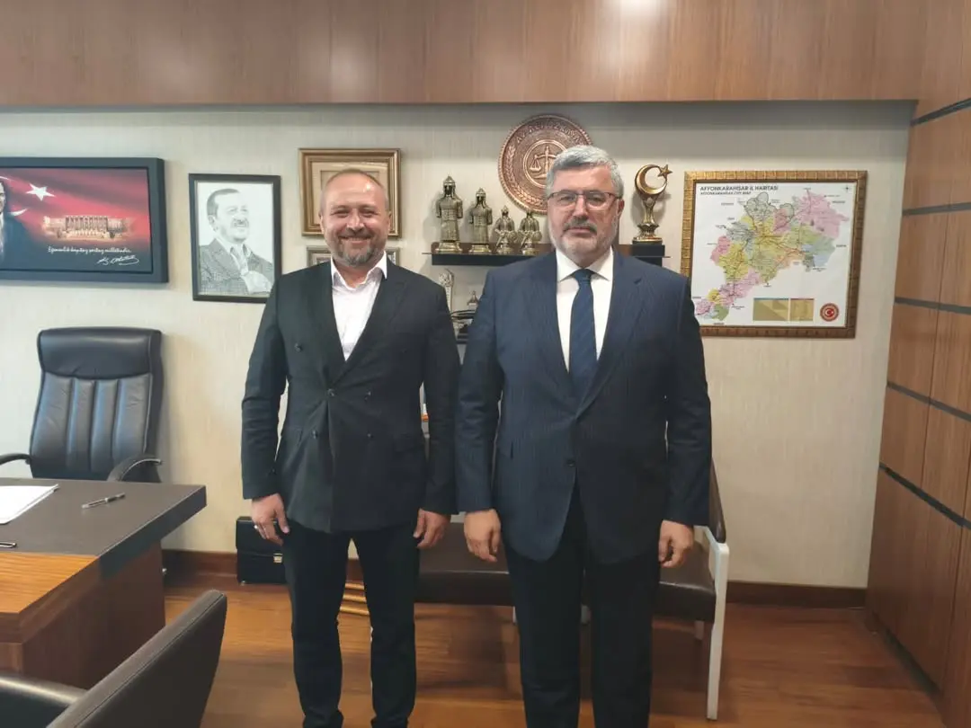 Ak Parti Milletvekili Ali Özkaya, Sultandağı Belediye Başkanı Mehmet Aldırmaz'ı Gazi Meclis'te Ağırladı