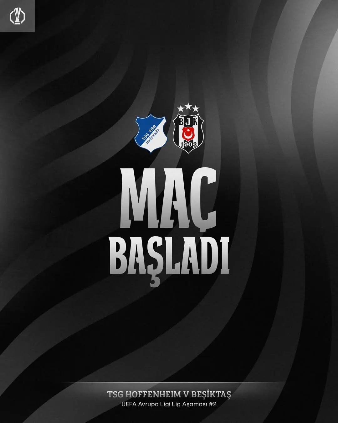 UEFA Avrupa Ligi 2. hafta maçındayız....