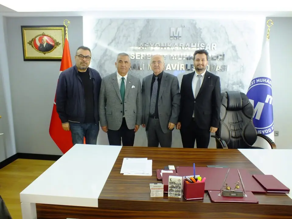 Afyonkarahisar Mali Müşavirler Odası'nın Taziye Ziyareti