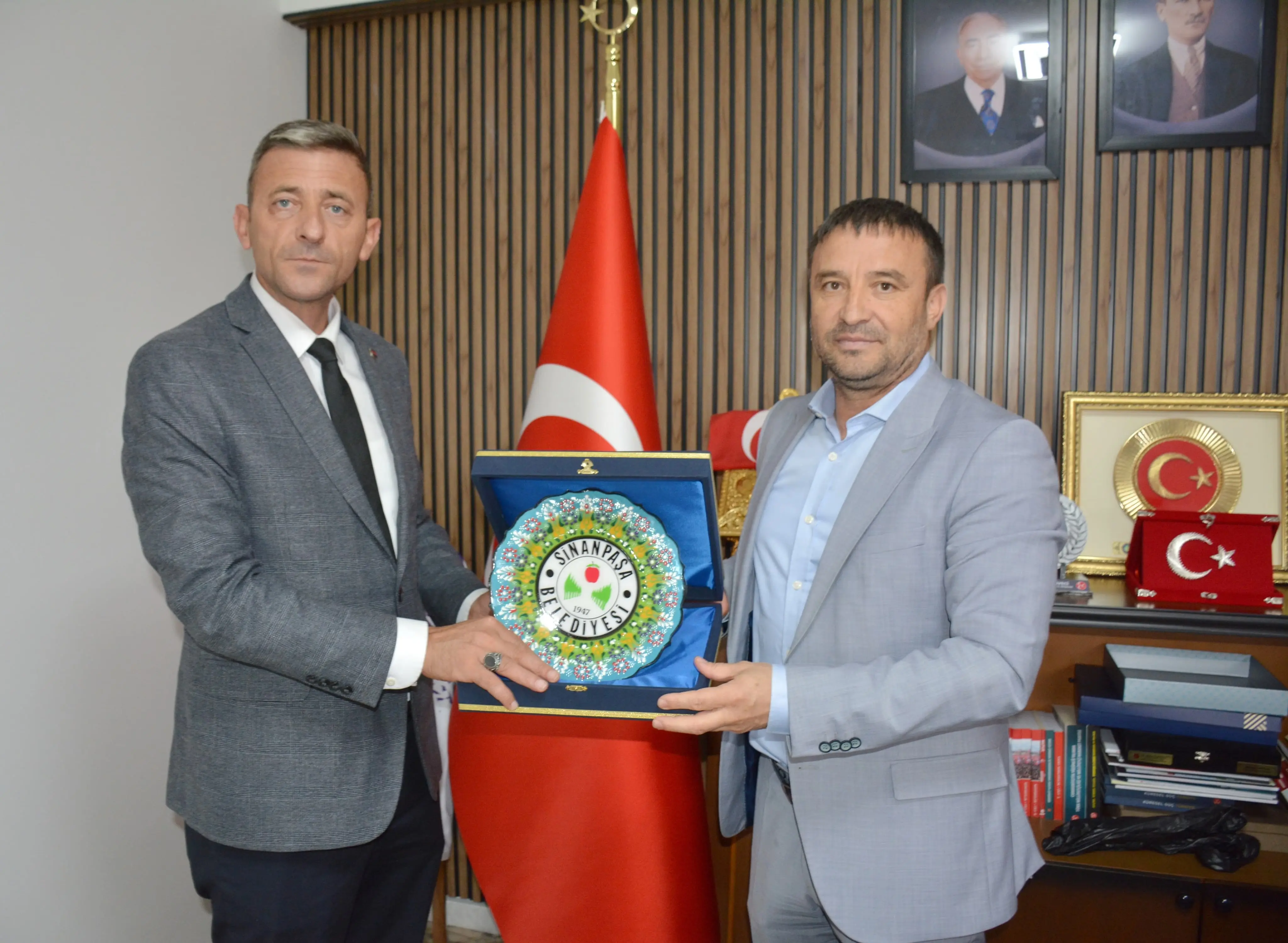 MHP İl Başkanı'na Hayırlı Olsun Ziyareti