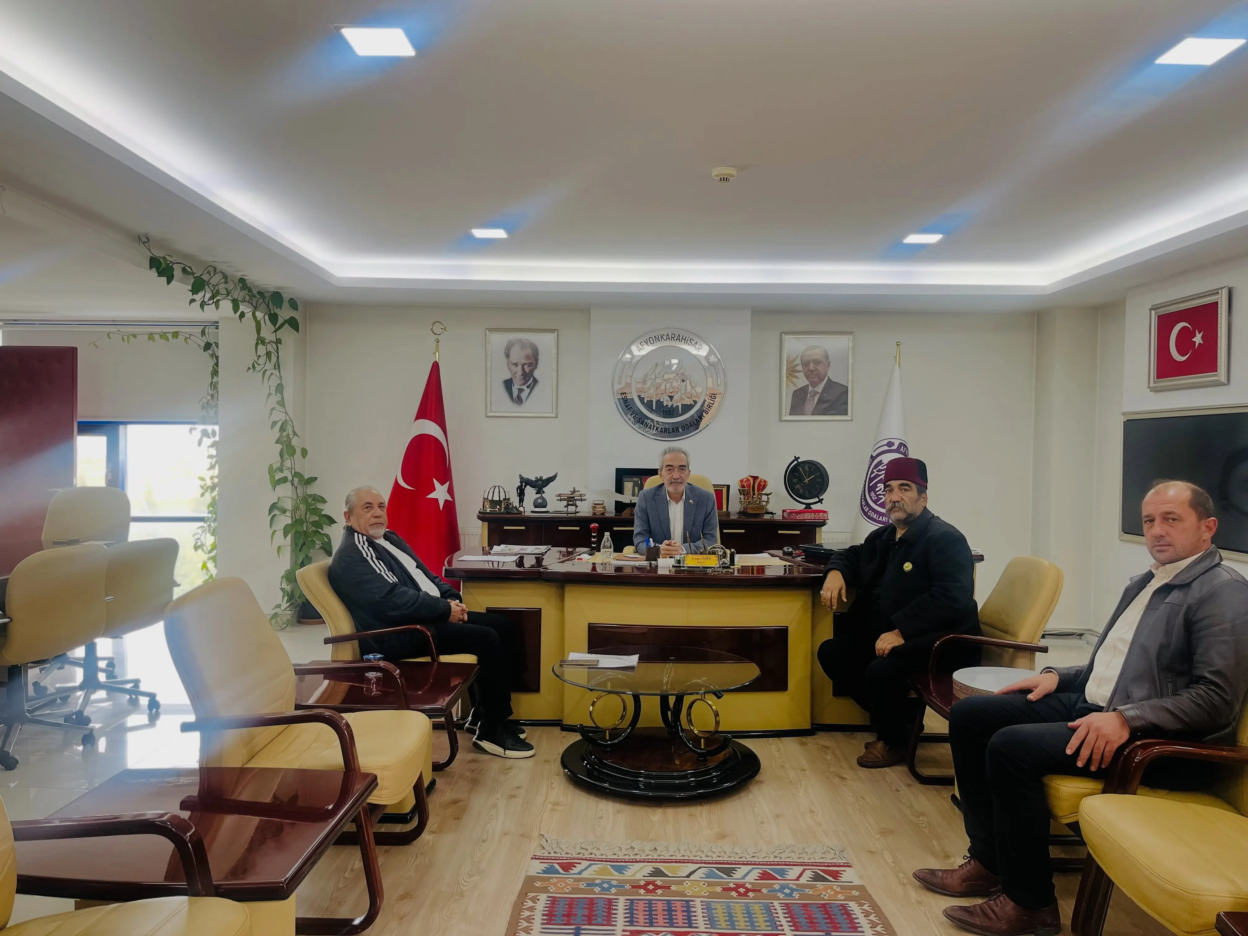 Eski Voleybol Hakemi Ziyaret Gerçekleştirdi