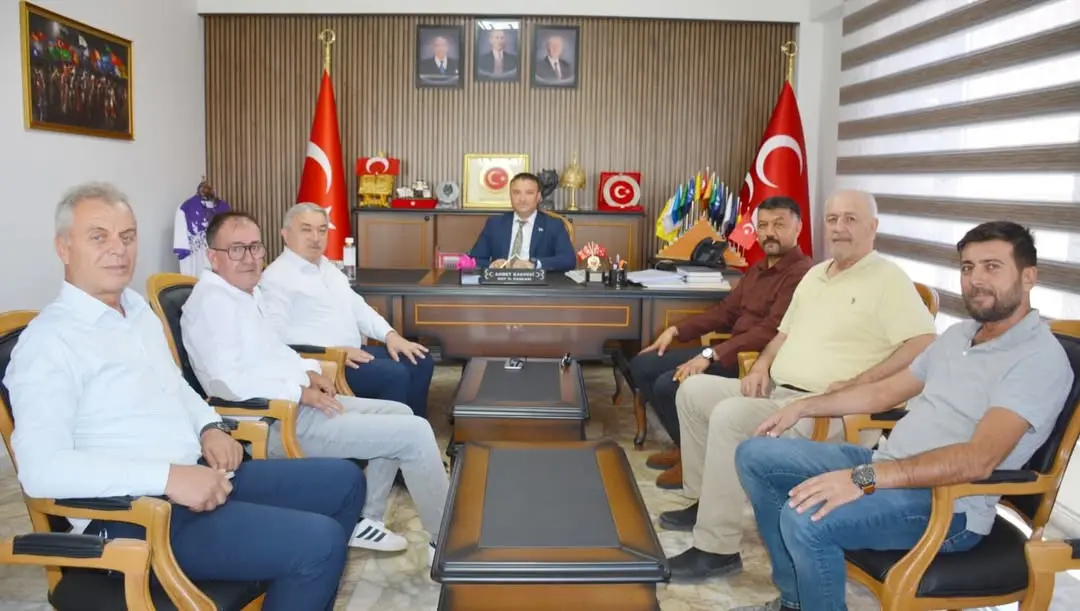 MHP Afyonkarahisar İl Başkanı Ahmet Kahveci'ye Hayırlı Olsun Ziyareti
