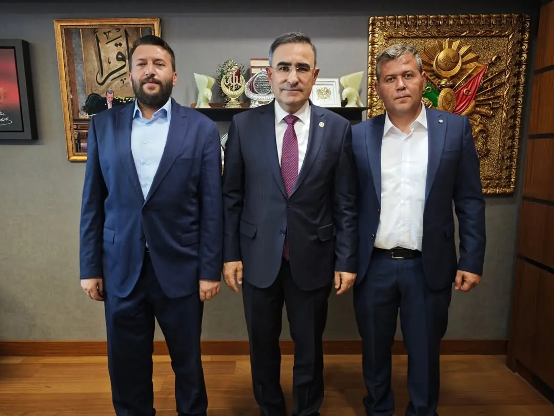 Akharım Belediye Başkanı Süleyman Kaynak, Gazi Meclisi'nde Ziyarette Bulundu